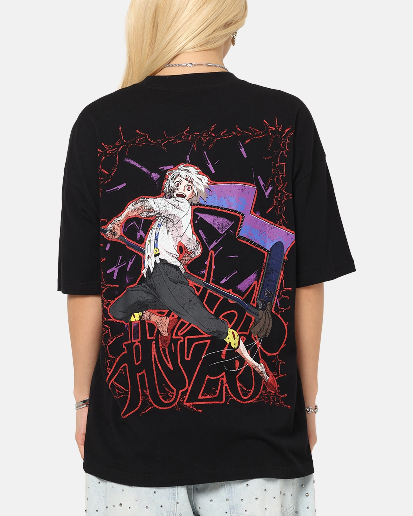 73 Studio X Tokyo Ghoul Juzo Vintage T-Shirt Black Modern Outfit Minimalist fashion