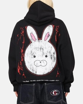 Concert Going Pullover Style 73 Studio X Tokyo Ghoul Rabbit Premium Hoodie Black