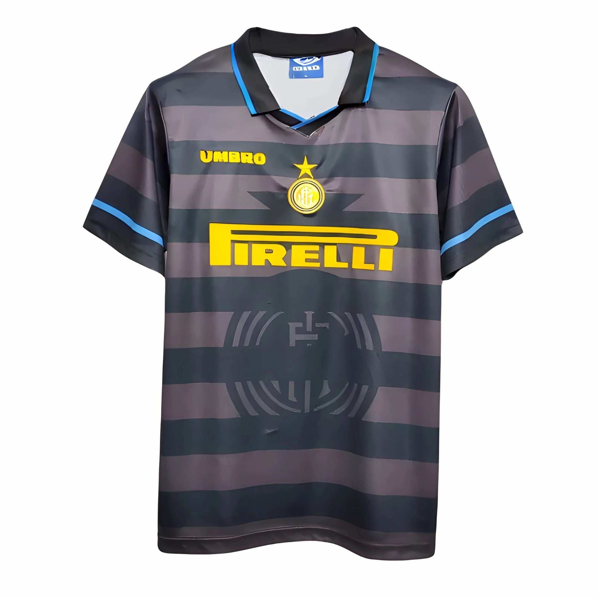 97/98 Inter Milan Third Jersey - Ronaldo Static Resistant Fabric