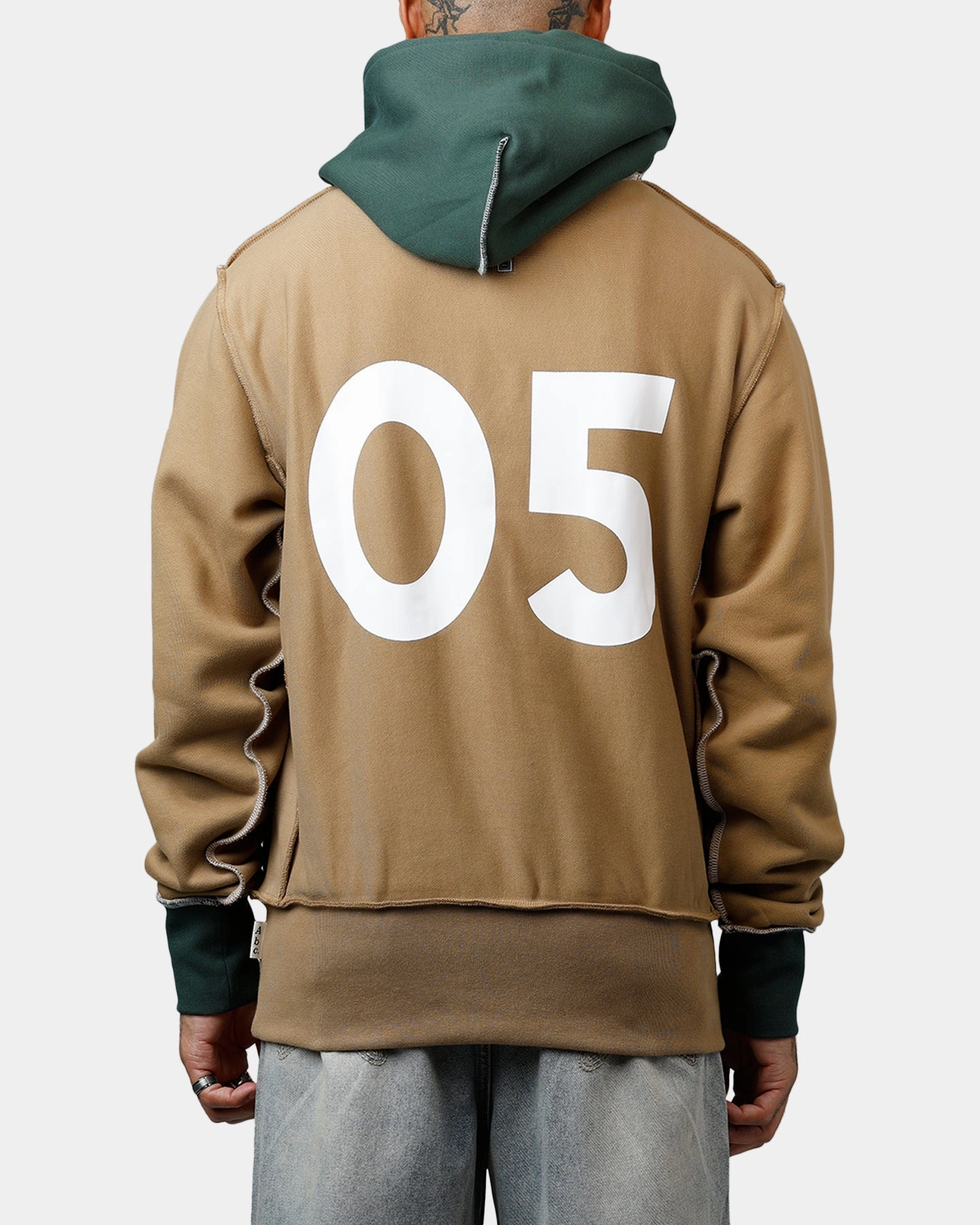 ABC Birthstone Hoodie Light Brown Light Padding