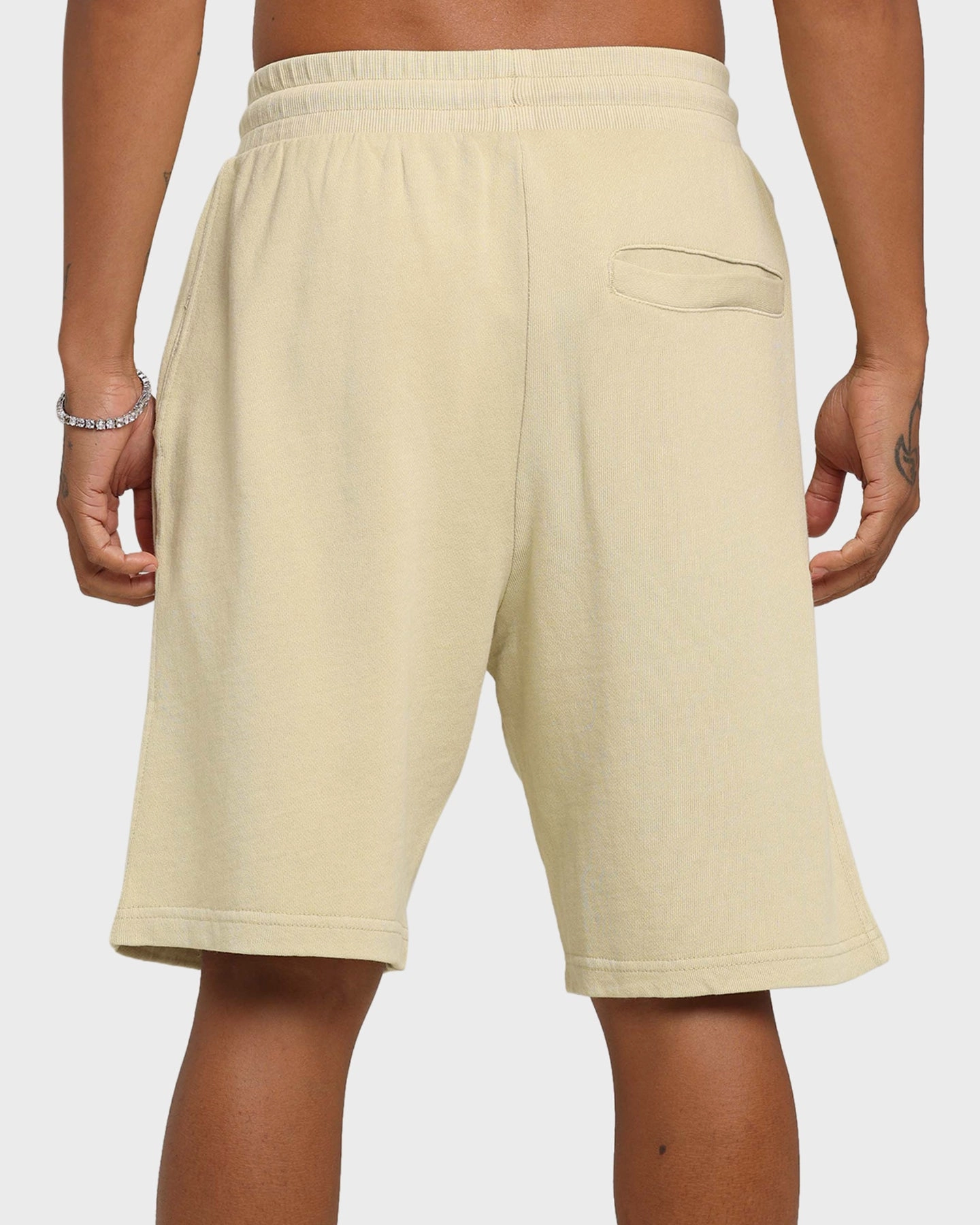 Mitchell & Ness Los Angeles Lakers Desert Sand Stencil Shorts Desert Sand Quick Dry Material