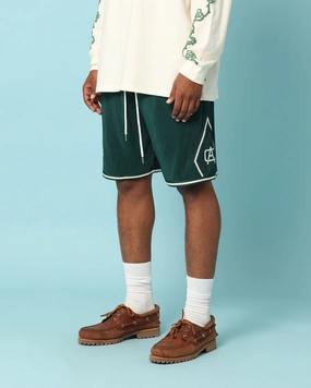 Low Profile Waistband Carr?? Fold Ball Shorts Green