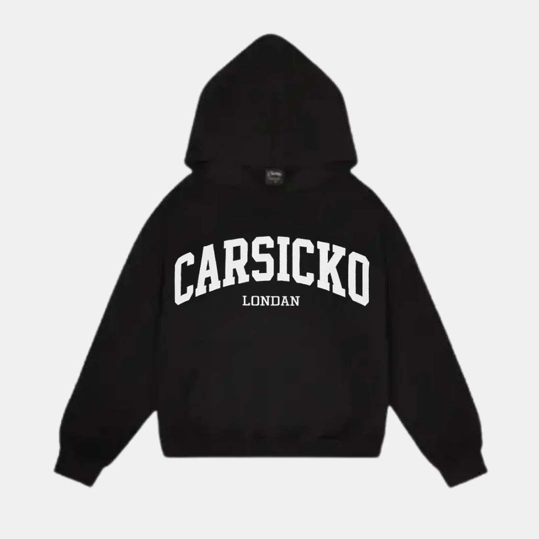 Antique Carsicko London Hoodie - Black