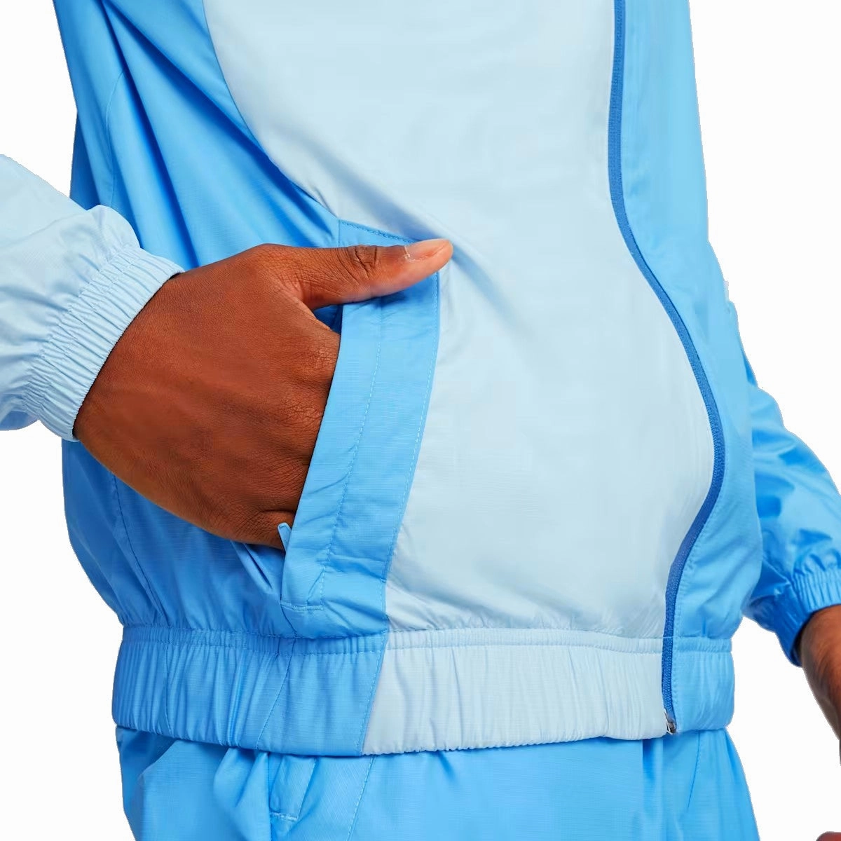 Manchester City light blue pre-match presentation tracksuit 2023/24 - Puma Hidden Storage