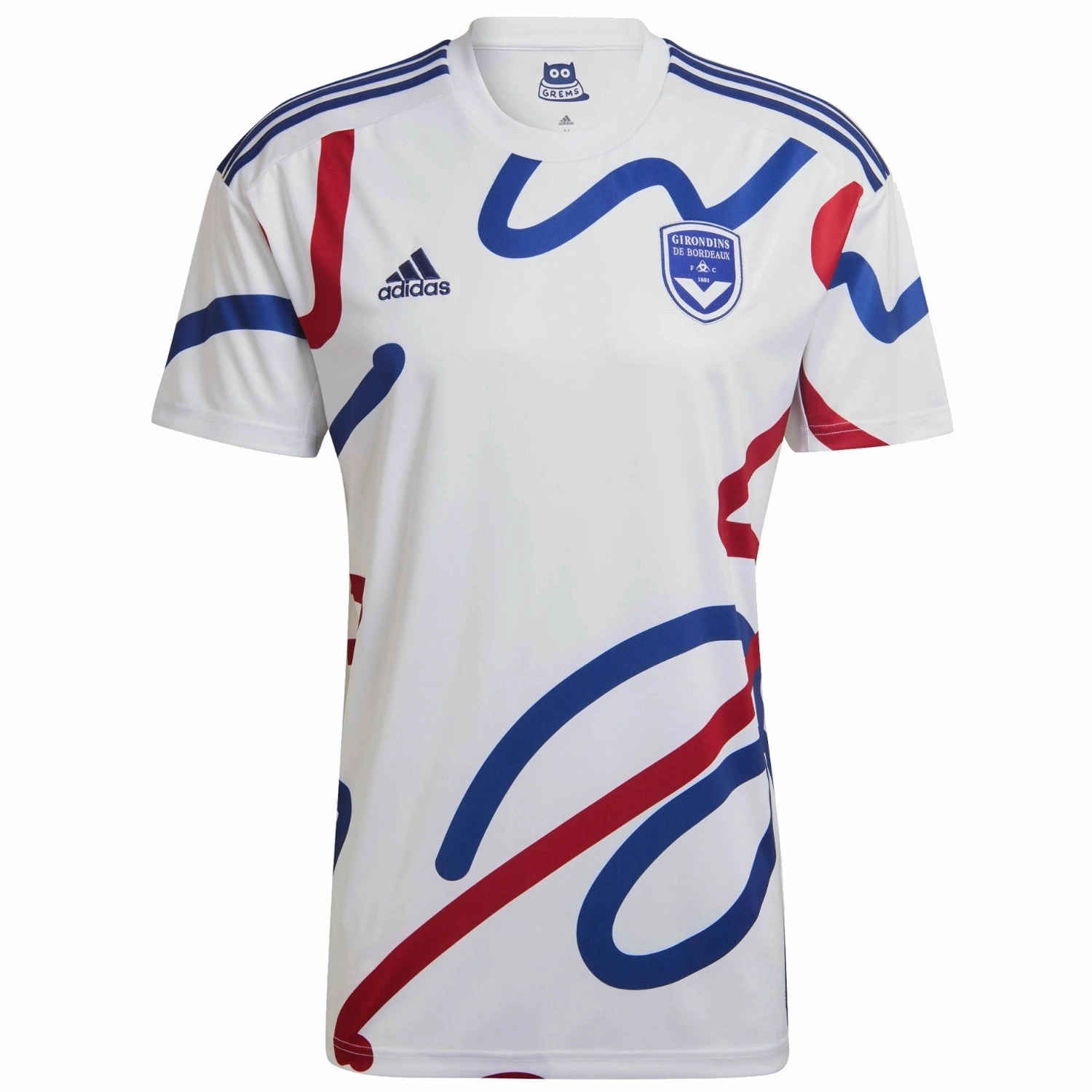 Girondins de Bordeaux Third soccer jersey 2022/23 - Adidas pressing gym-goer