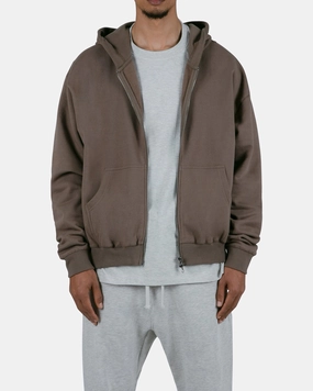 MNML Basic Zip Up Hoodie Brindle Modern Outerwear
