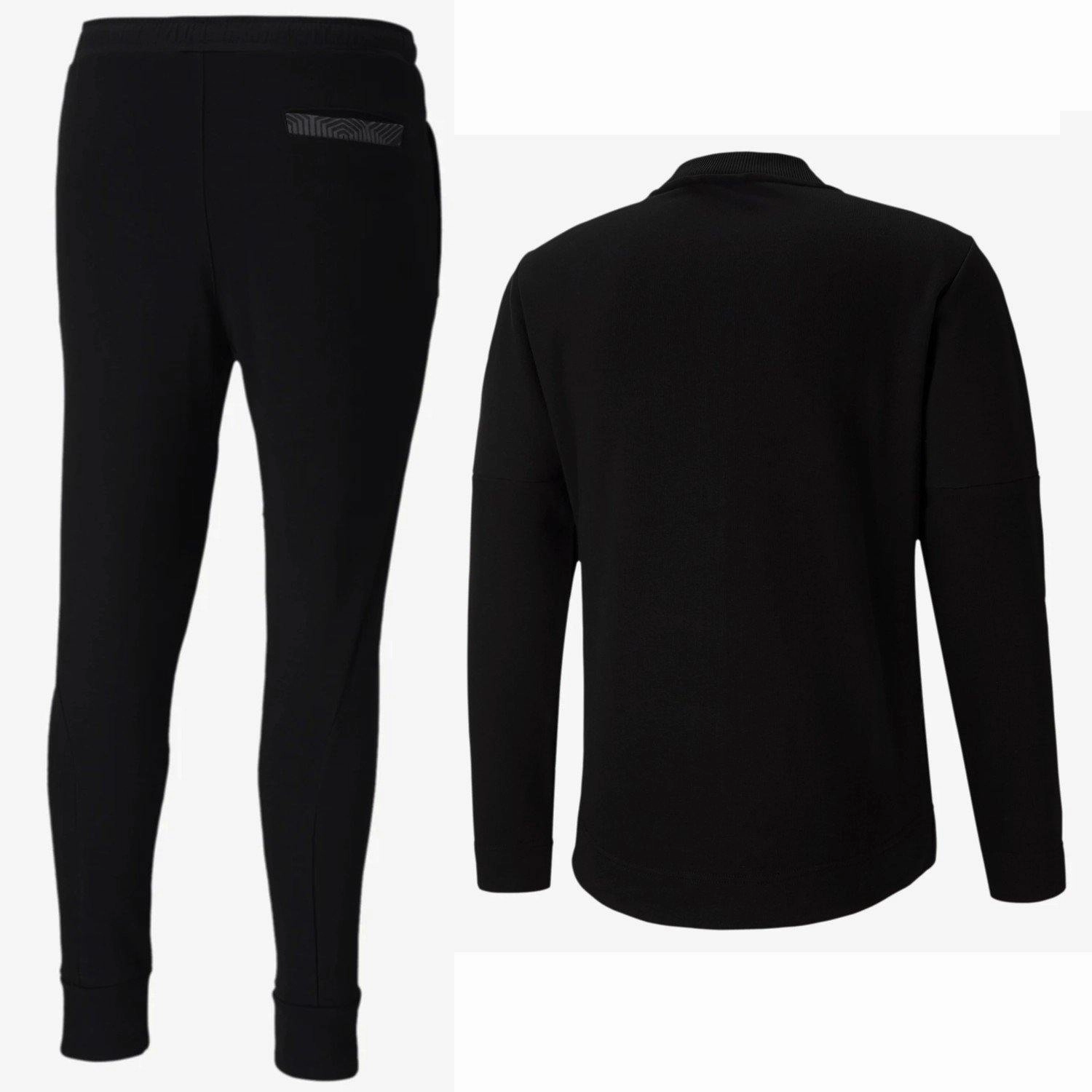 theater AC Milan black Casual presentation Soccer tracksuit 2020/21 - Puma