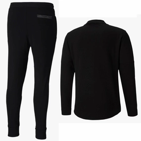 theater AC Milan black Casual presentation Soccer tracksuit 2020/21 - Puma