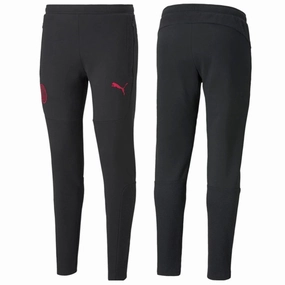Lockdown Zipper Technology AC Milan Casual black presentation pants 2021/22 - Puma