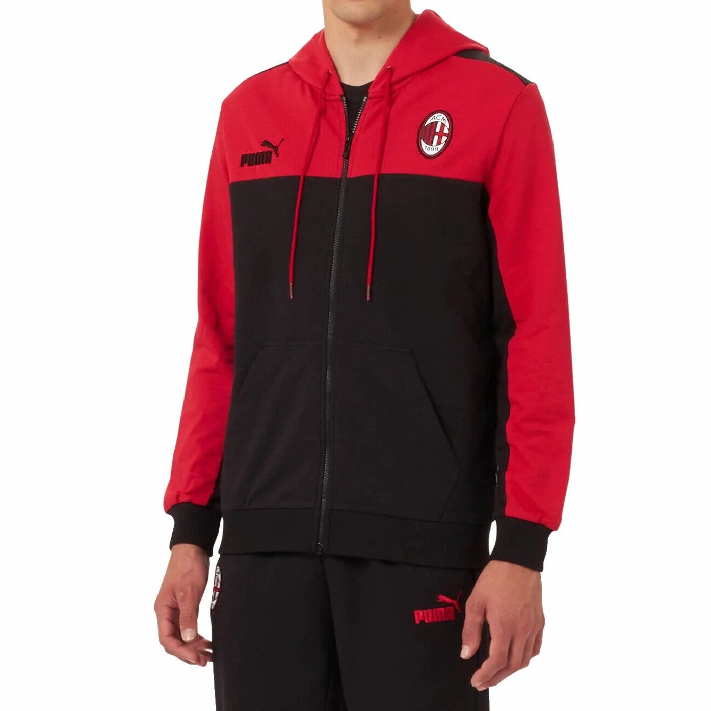 QuickDry Active Fabric Flexible Midsole Design AC Milan Casual Fans cotton presentation tracksuit 2022/23 - Puma
