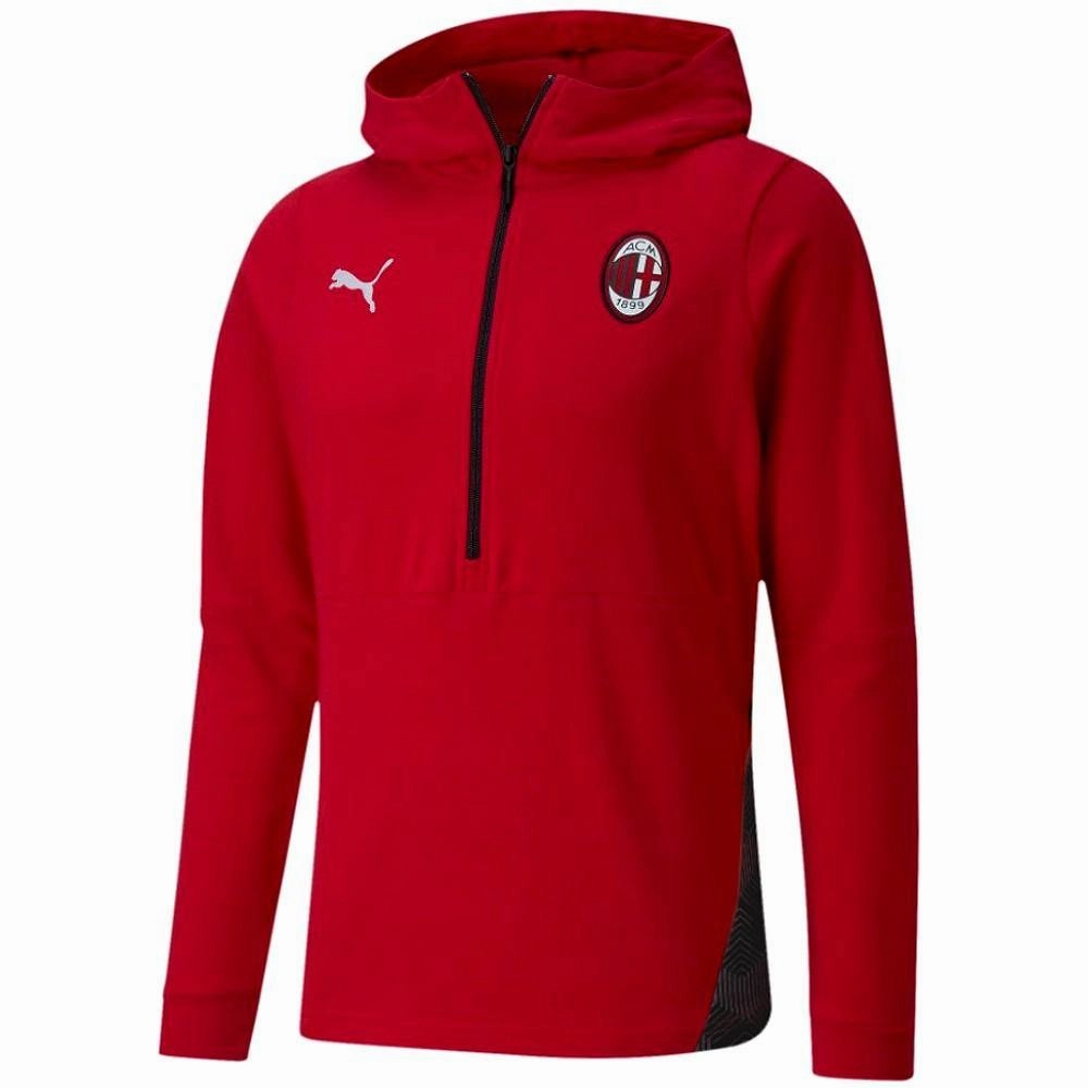 AC Milan Casual hooded presentation Soccer tracksuit 2020/21 - Puma size venue High-Quality Materials