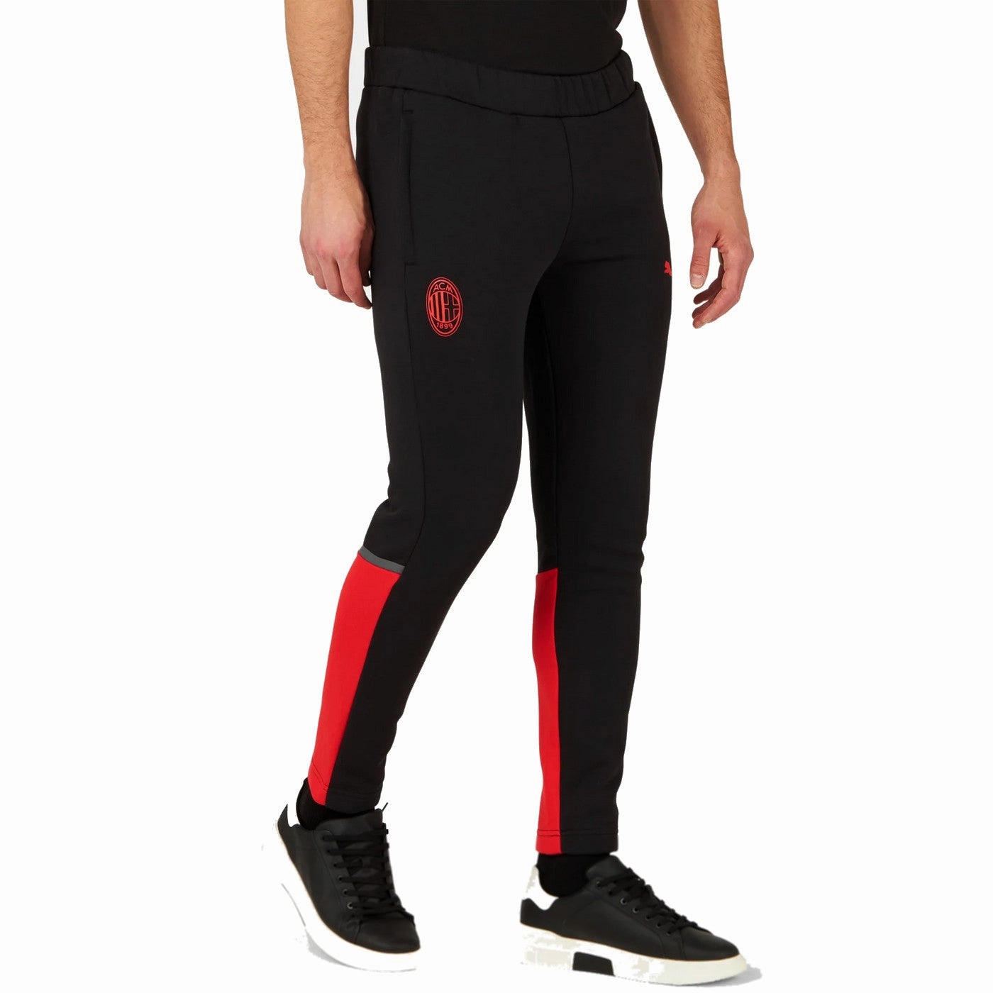 Layered Ventilation Channels convenience venue AC Milan Casual hooded presentation tracksuit 2023/24 red/black - Puma