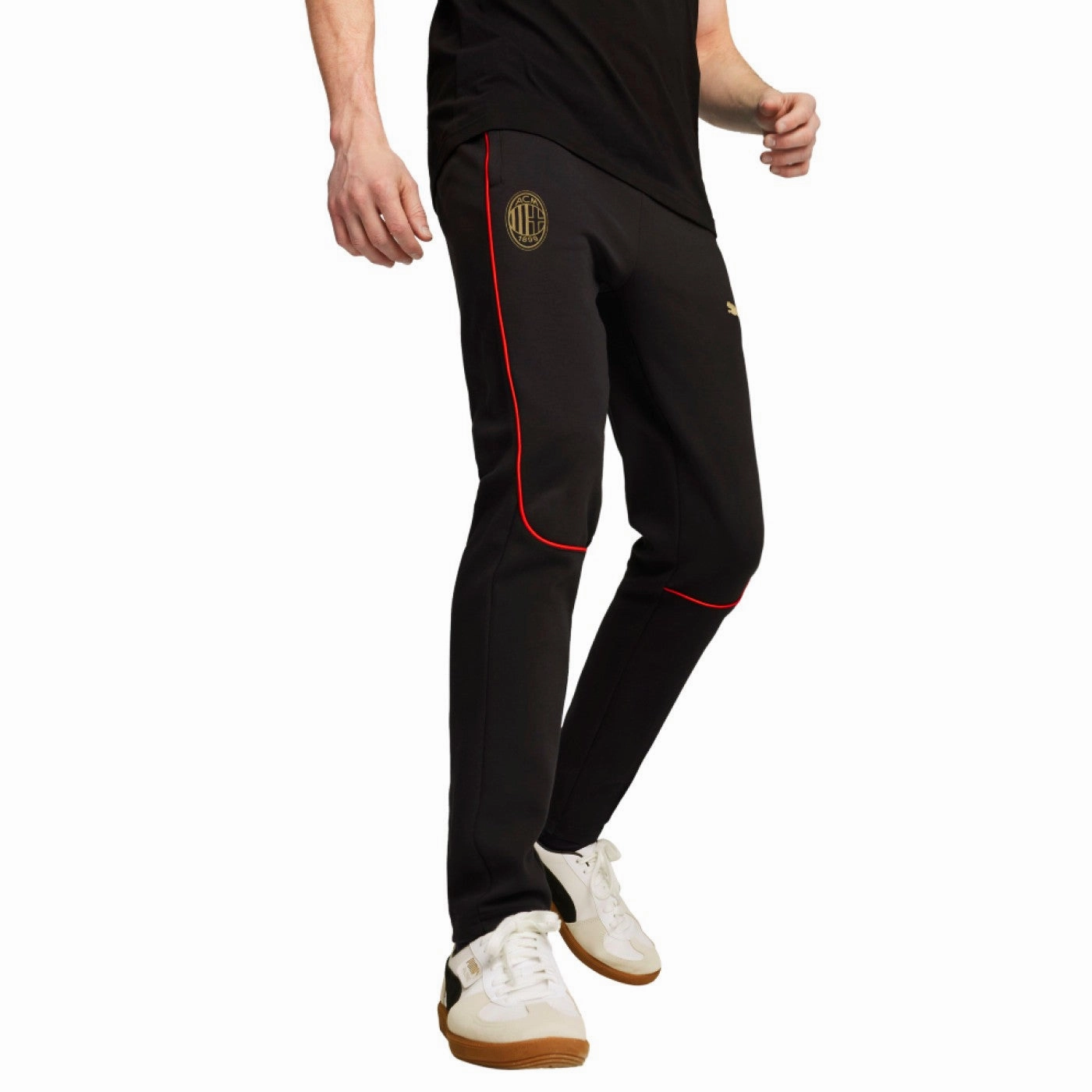 TearResistant Fabric Energy Apparel AC Milan Casual hooded presentation tracksuit 2024/25 - Puma
