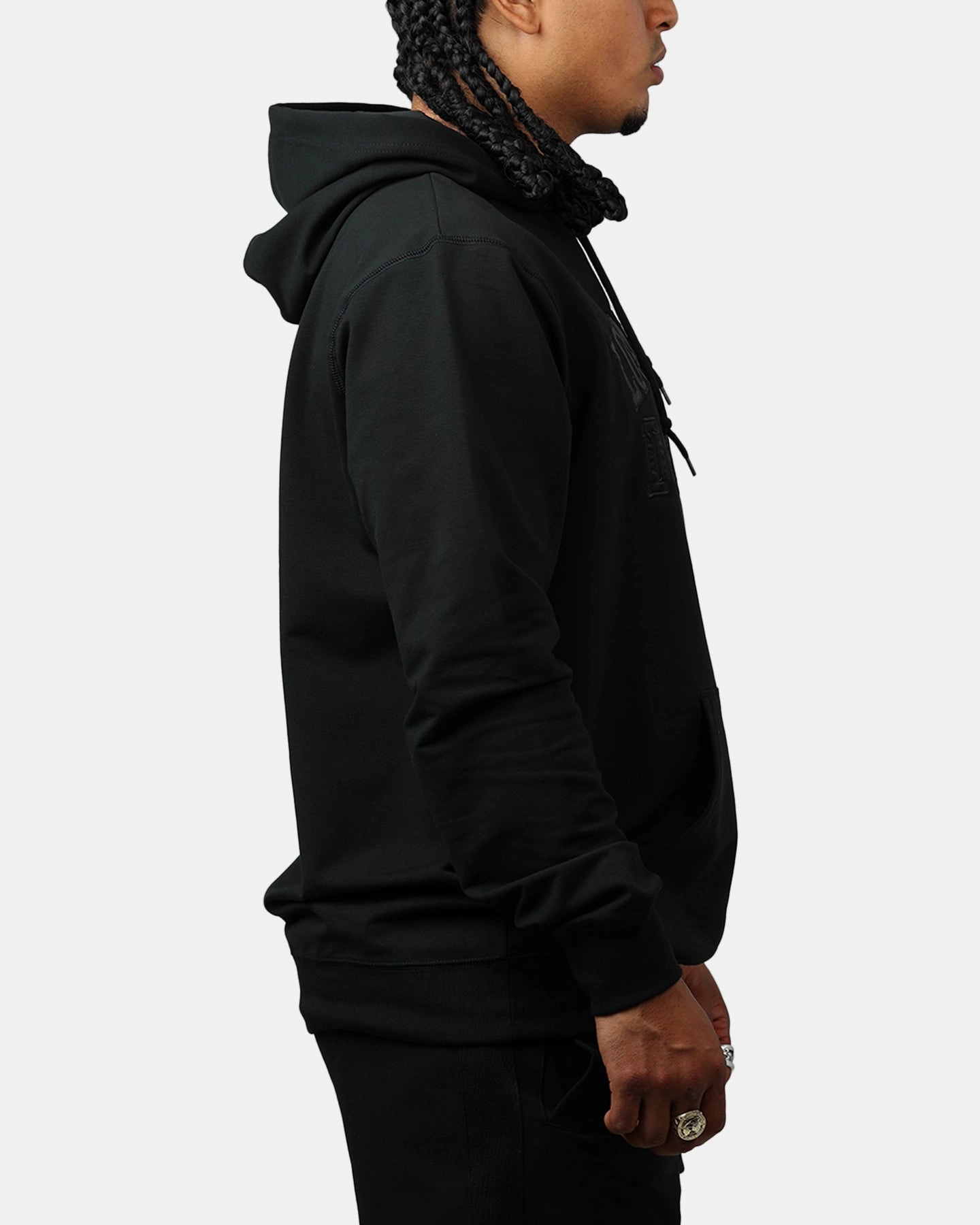 New Era Los Angeles Dodgers Logo Select Hoodie Black/Black Stylish Warmth TailoredSilhouette