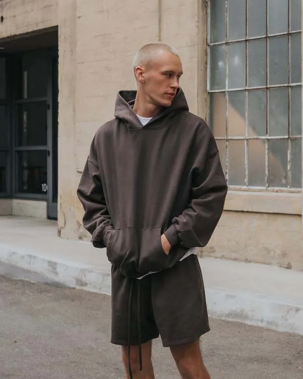 MNML Every Day Hoodie Vintage Black Fashion Finish suitable for beach vacations