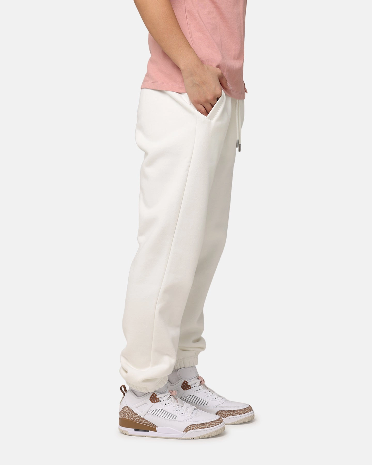 Jordan Women's Flight Fleece Pants Sail Light Reflective Details