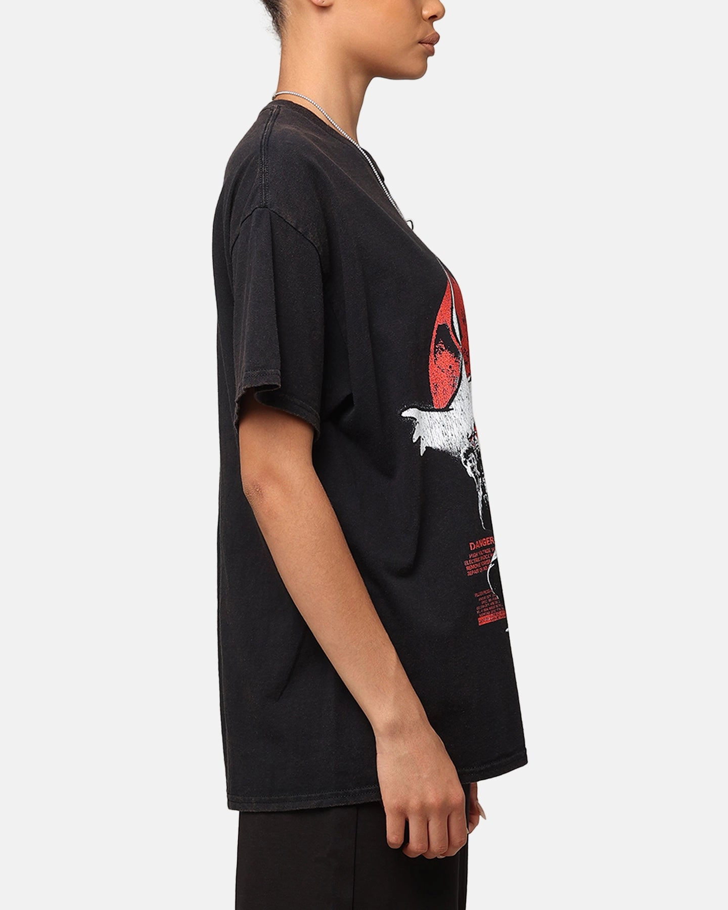 Eco Certified Textile Goat Crew X Ghostbusters Vintage T-Shirt Black Wash