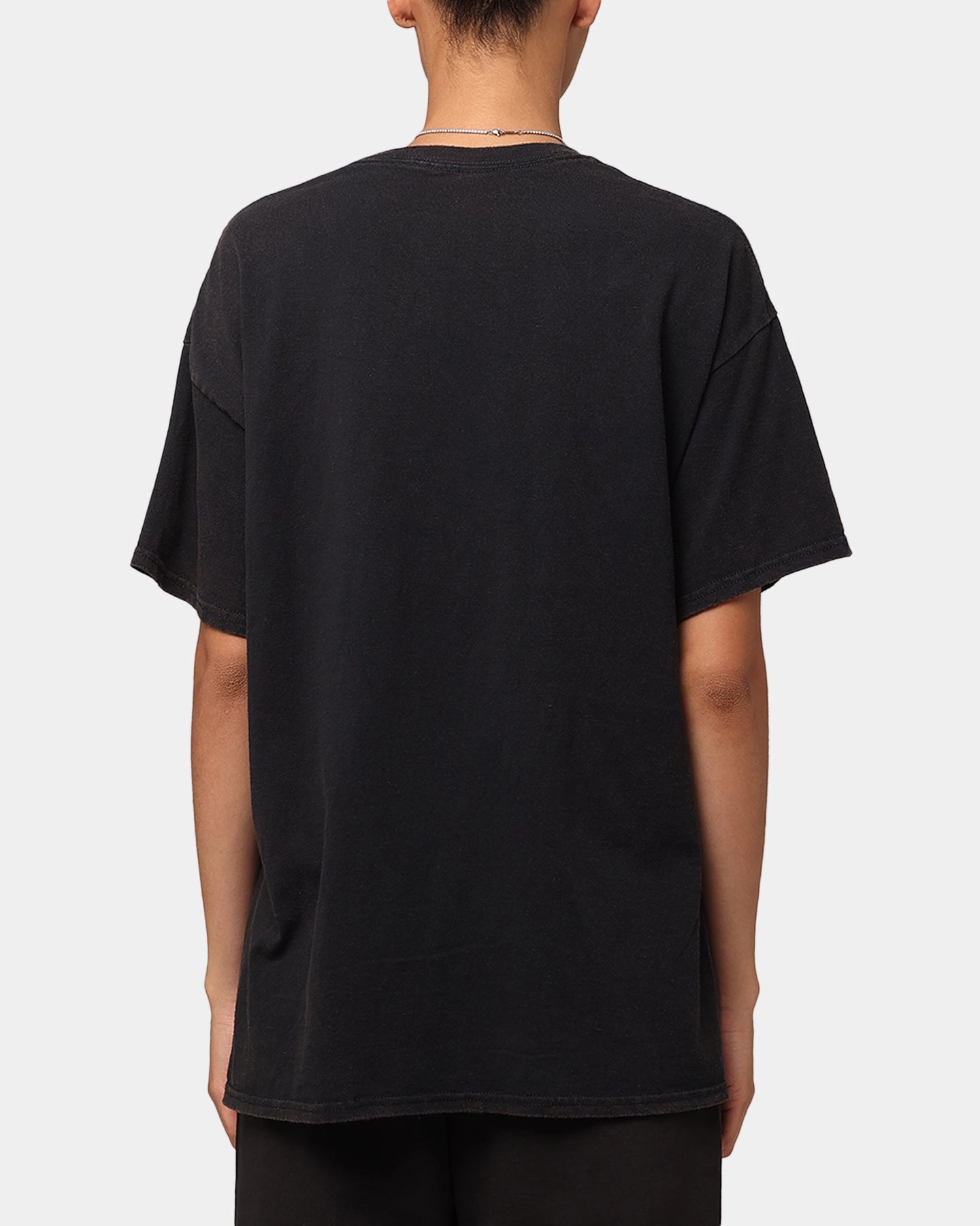 Simple and Relaxed Goat Crew X Ghostbusters Vintage T-Shirt Black Wash