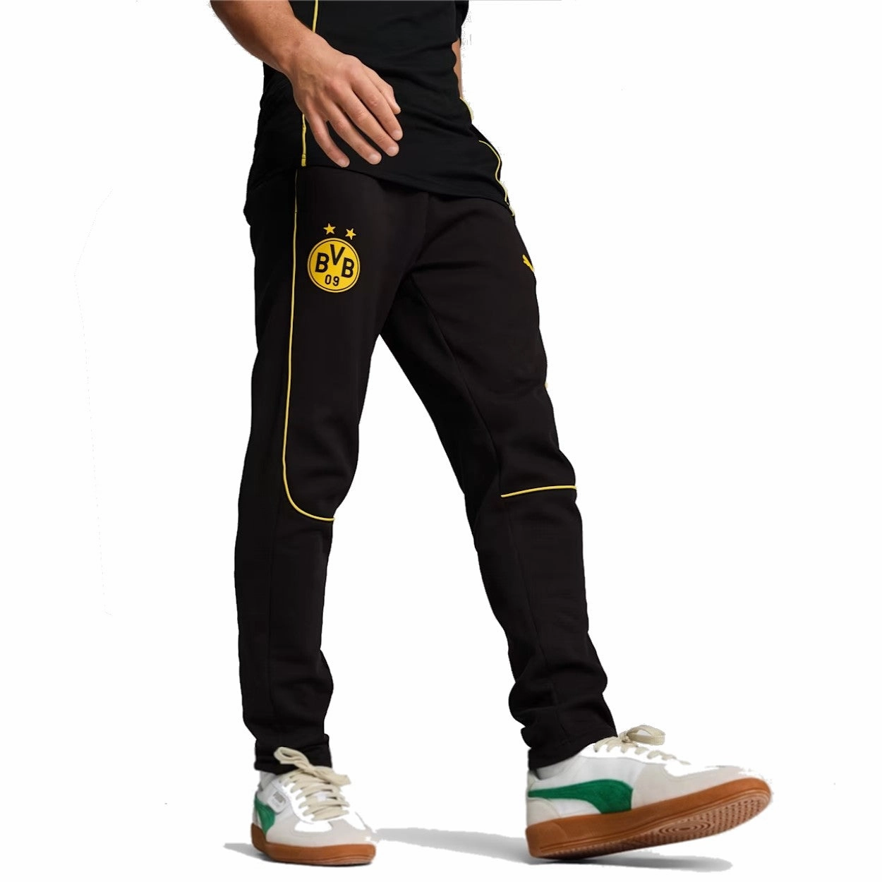 BVB Borussia Dortmund Casual hooded presentation tracksuit 2024/25 - Puma Multipocket Functionality