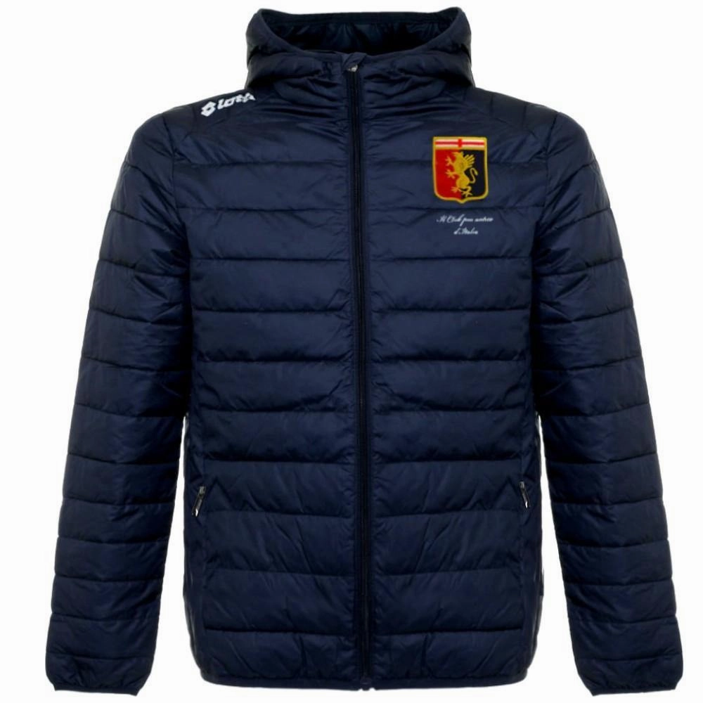 LowProfile Silhouette Genoa CFC soccer padded bomber jacket 2014/15 - Lotto