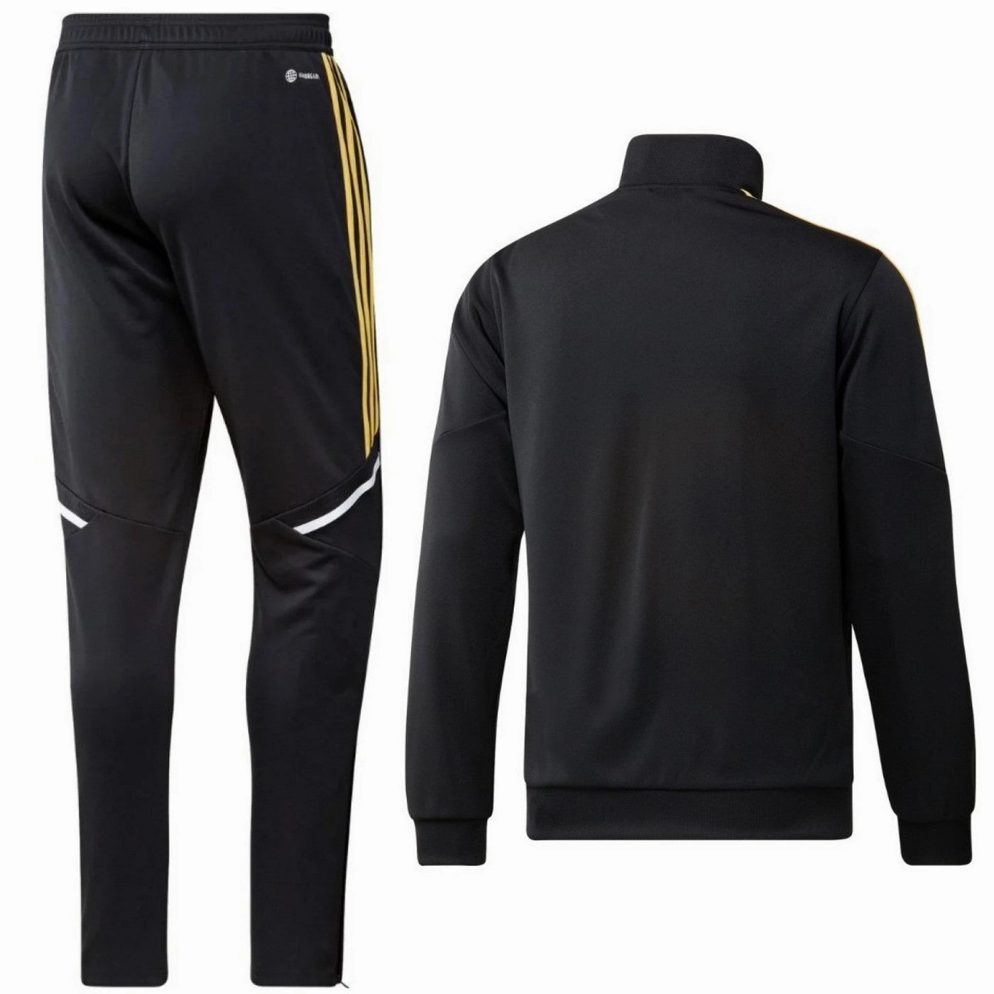 Juventus black training bench Soccer tracksuit 2022/23 - Adidas Fashion-Forward Thread