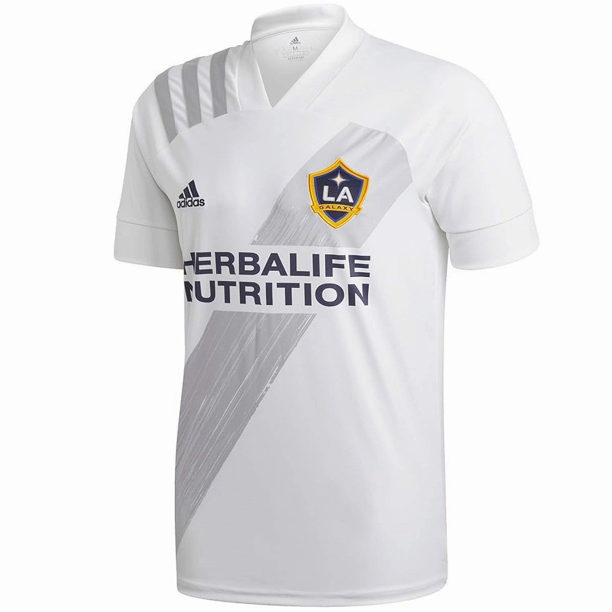 Bluetooth NonRestrictive Cut LA Galaxy Home soccer jersey 2021 - Adidas