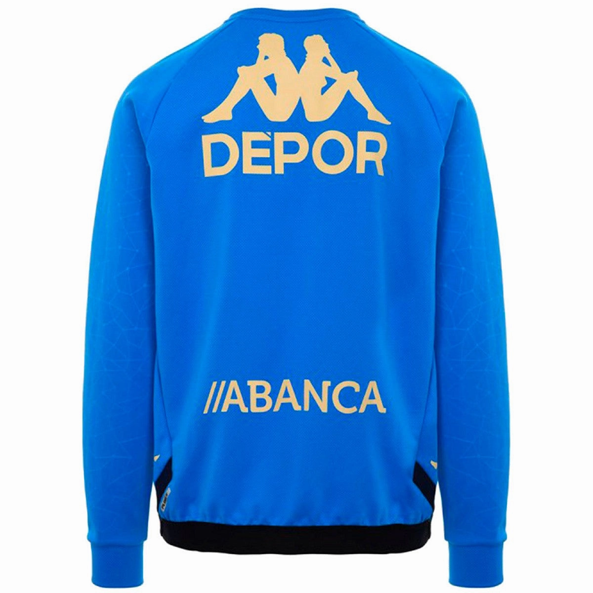 QuickRelease Fastening Solid Color Deportivo La Coruna training sweat tracksuit 2022/23 - Kappa