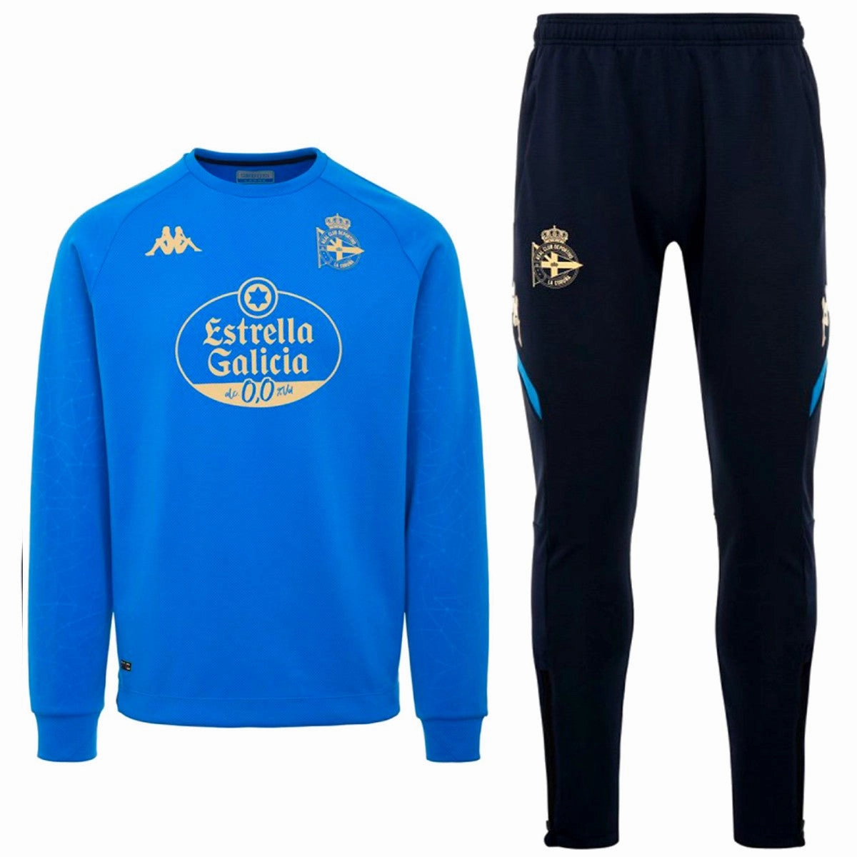 functionality Deportivo La Coruna training sweat tracksuit 2022/23 - Kappa