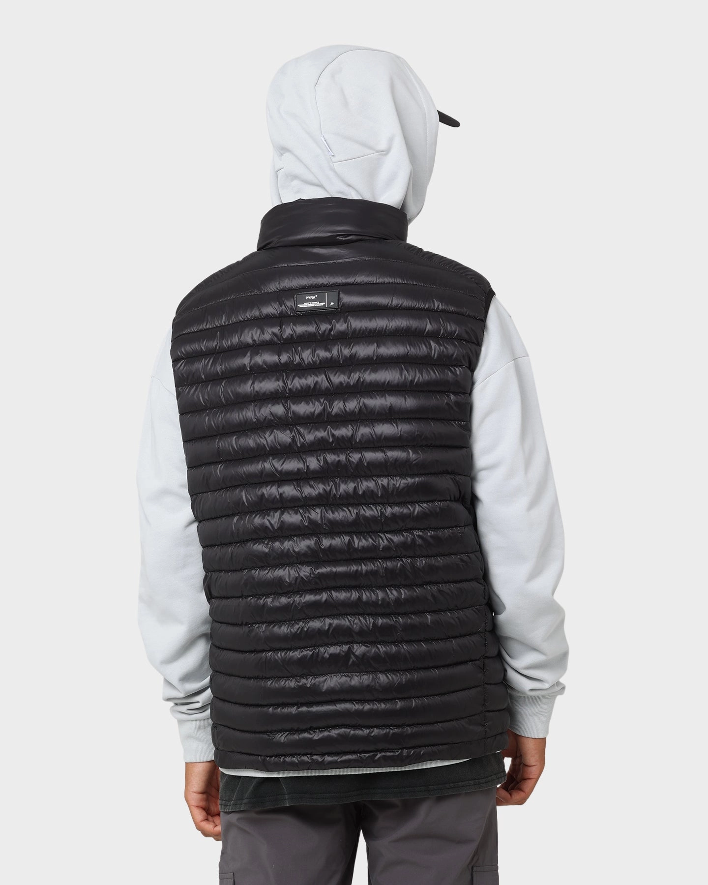 Sport Fit label PYRA Summit Puffa Vest Black