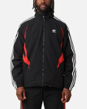 waiters Adidas Archive Track Jacket Black/Better Scarlet