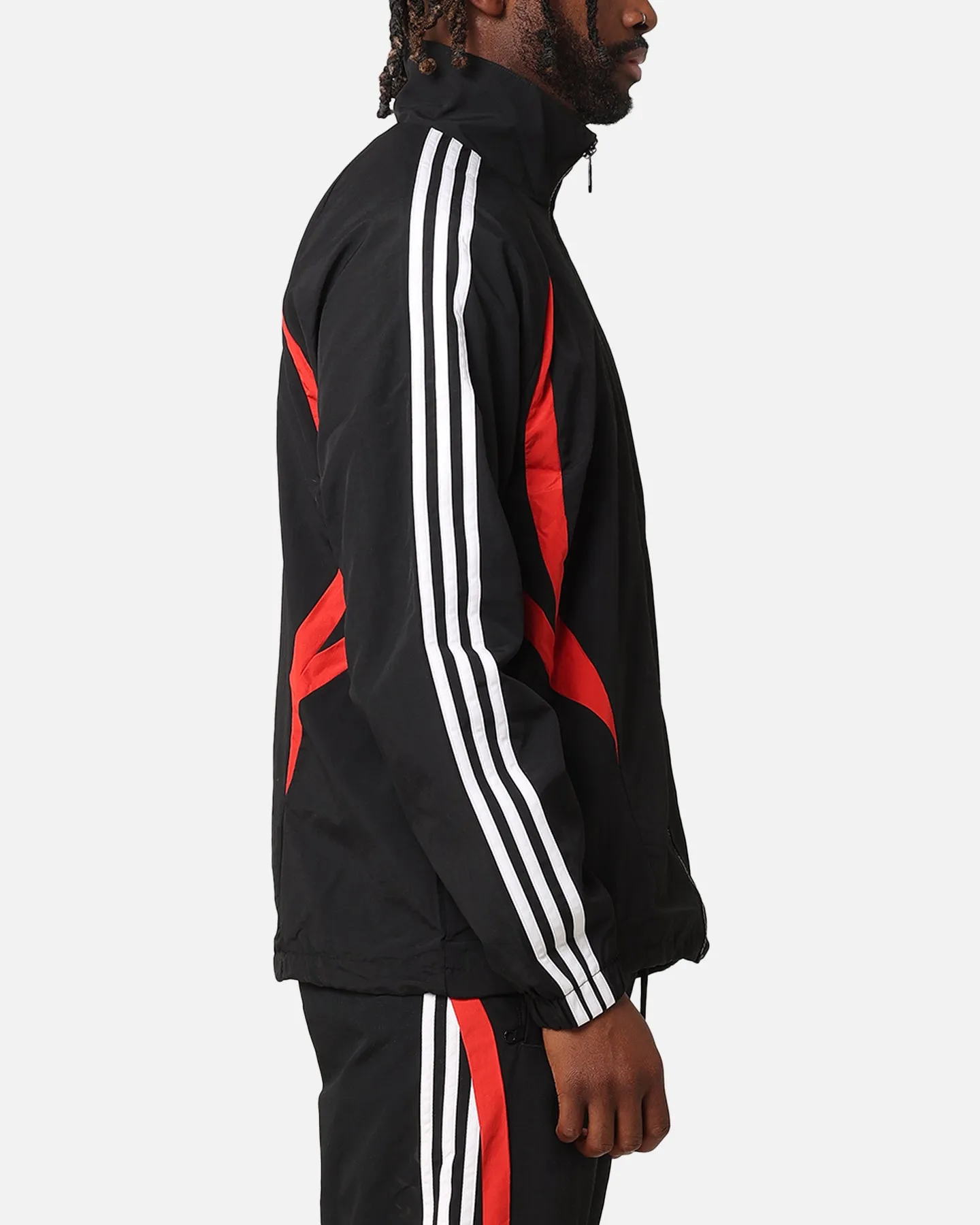 Adidas Archive Track Jacket Black/Better Scarlet Wax