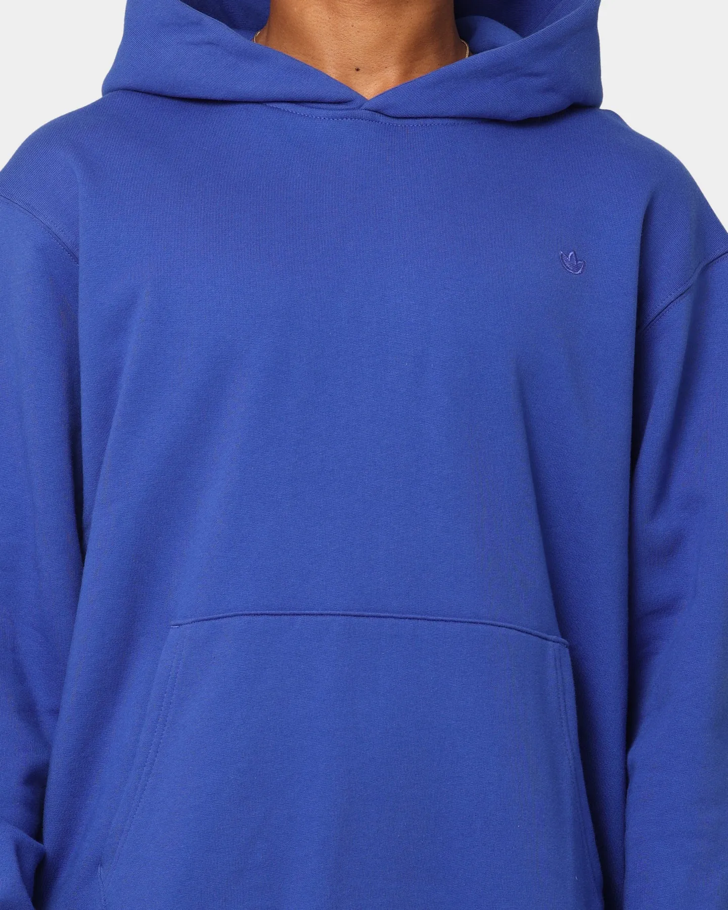 Adidas C French Terry Hoodie Semi Lucid Blue rainy - day gear HiddenStorage