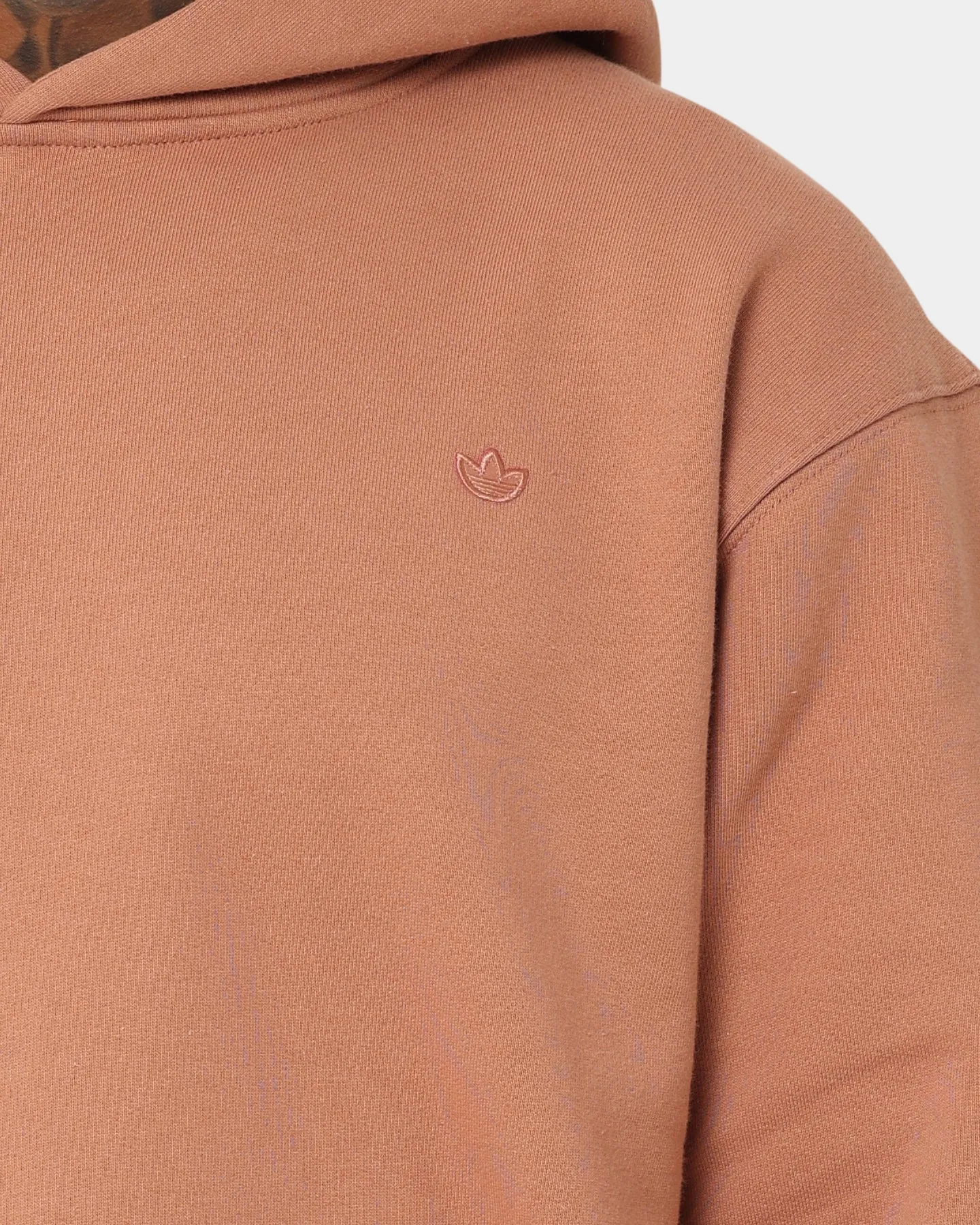 Adidas Contempo French Terry Hoodie Clay Strata no pocket