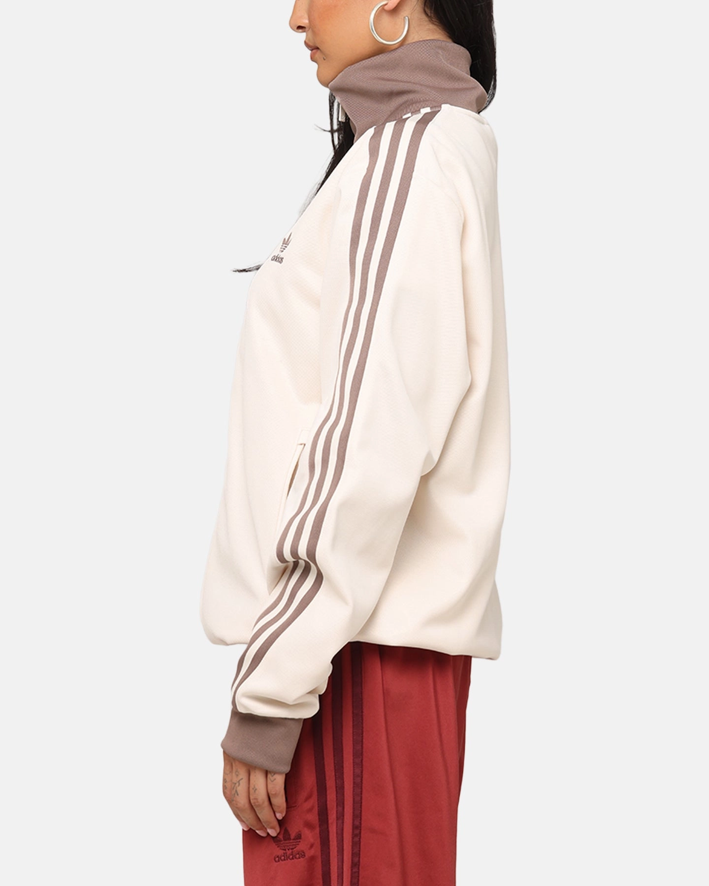 Reinforced Hem Adidas Adicolor Classics Track Top Wonder White