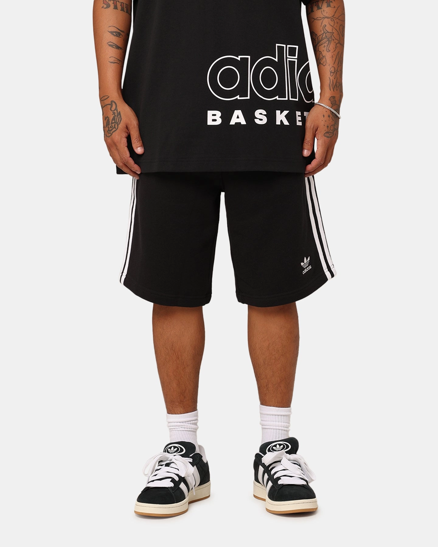 Adidas Adicolour Classics 3-Stripes Sweat Shorts Black AntiSnagTechnology dress shorts