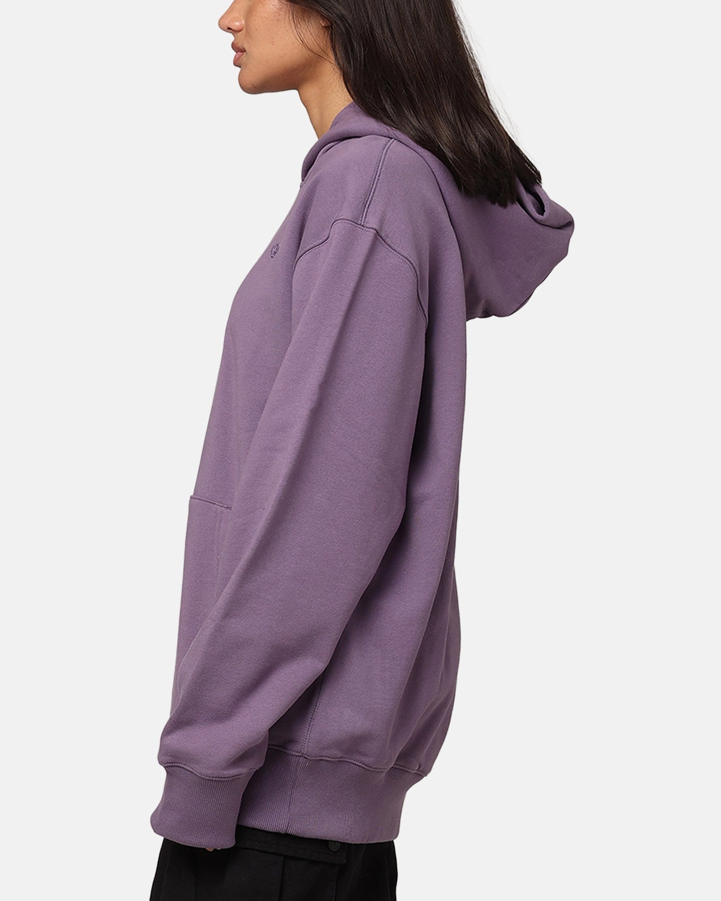 suitable for work commutes Adidas Adicolour Contempo French Terry Hoodie Shadow Violet