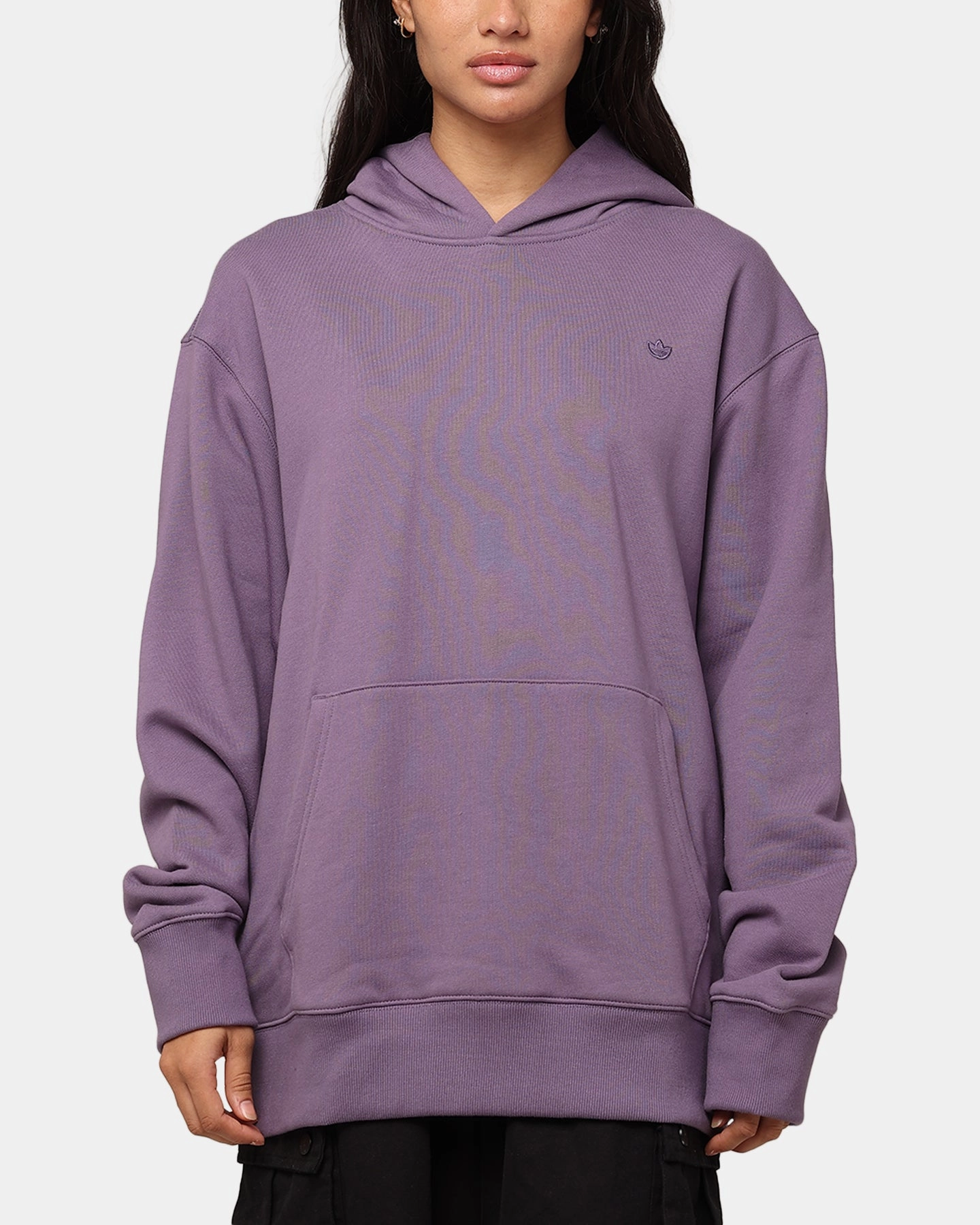 Adidas Adicolour Contempo French Terry Hoodie Shadow Violet Weather Fit
