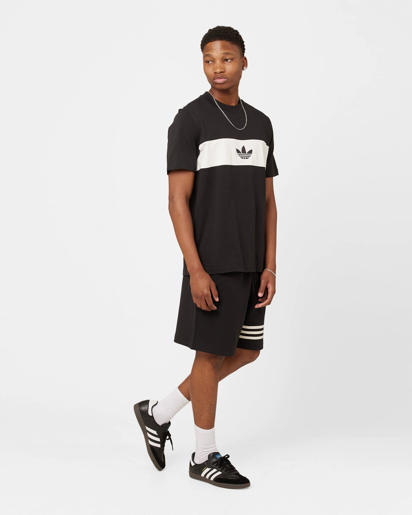 Soft touch finish Trendy Style Adidas Adicolour Neuclassics Shorts Black