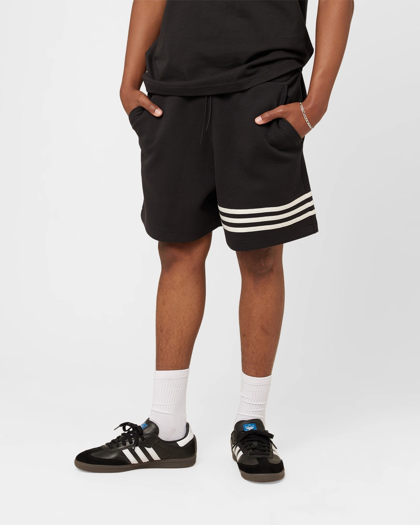 hypoallergenic material Adidas Adicolour Neuclassics Shorts Black