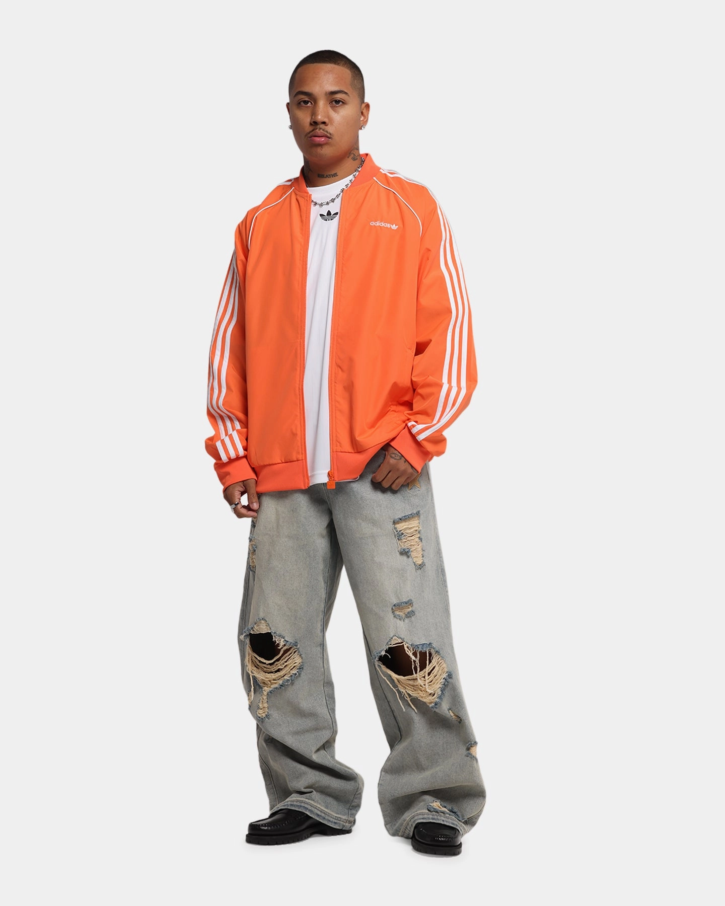 Adidas Archive Track Jacket Orange Aftershave