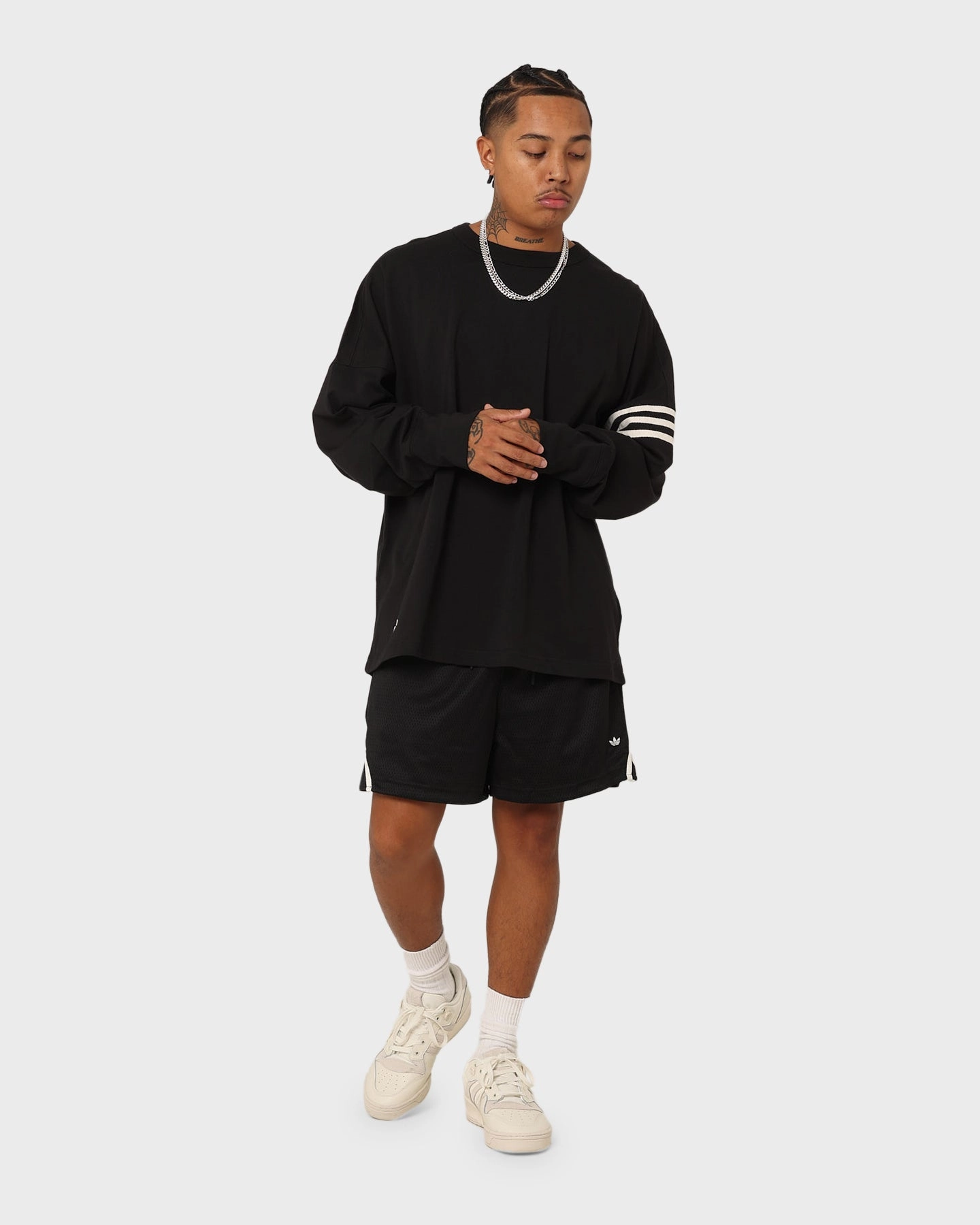 Dynamic Flex Zones UV Protection Adidas Basketball Mesh Shorts Black/Silver