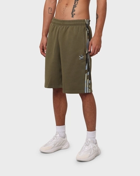 Adidas Camo Focoli Shorts Ochre runners nylon blend