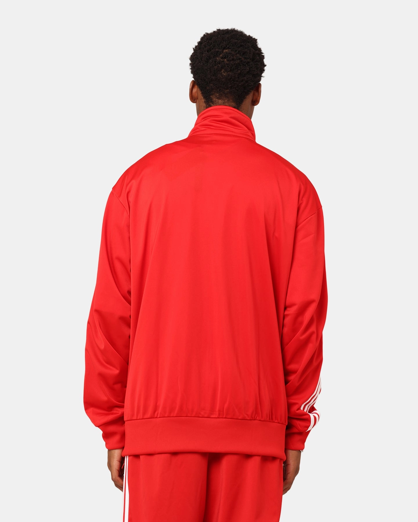 beach bonfire Adidas Classics Firebird Track Jacket Better Scarlet/White