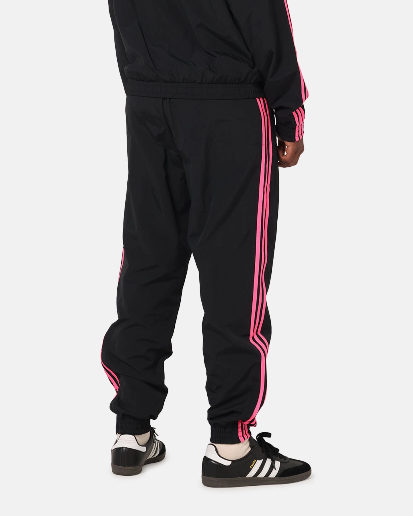Adidas Firebird Pants Black/Lucid Pink Casual Chic Look