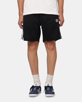 Adidas Firebird Shorts Black/White UPFProtection HighBackRise
