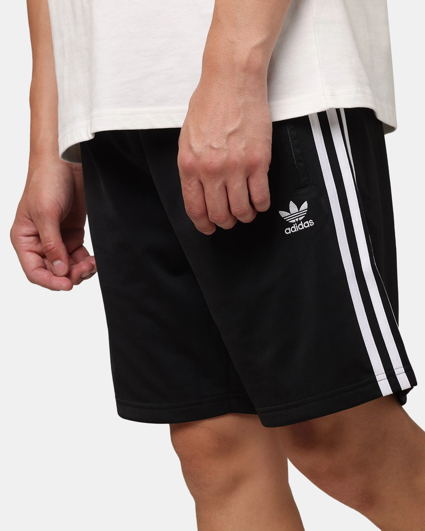Ultra Breathable Adidas Firebird Shorts Black/White
