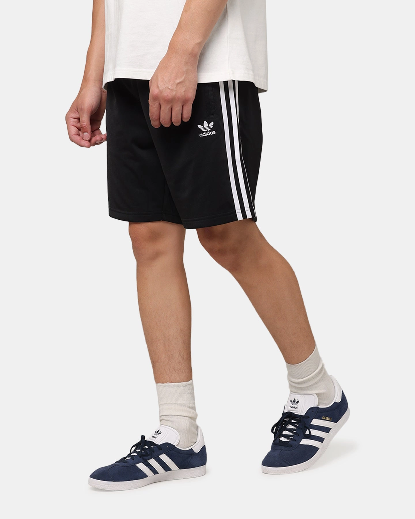 UPF Protection Breathable mesh Adidas Firebird Shorts Black/White