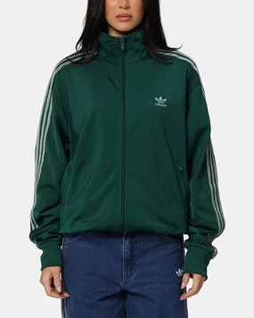 Adidas Firebird Track Jacket Green Sport Inspired suitable for theater performances