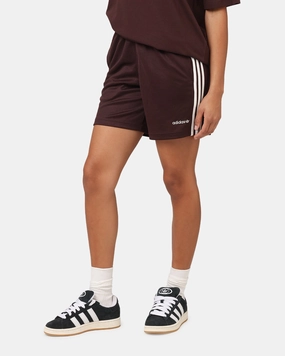 Seam Free Construction Tear Resistant Fabric Adidas Football Shorts Brown