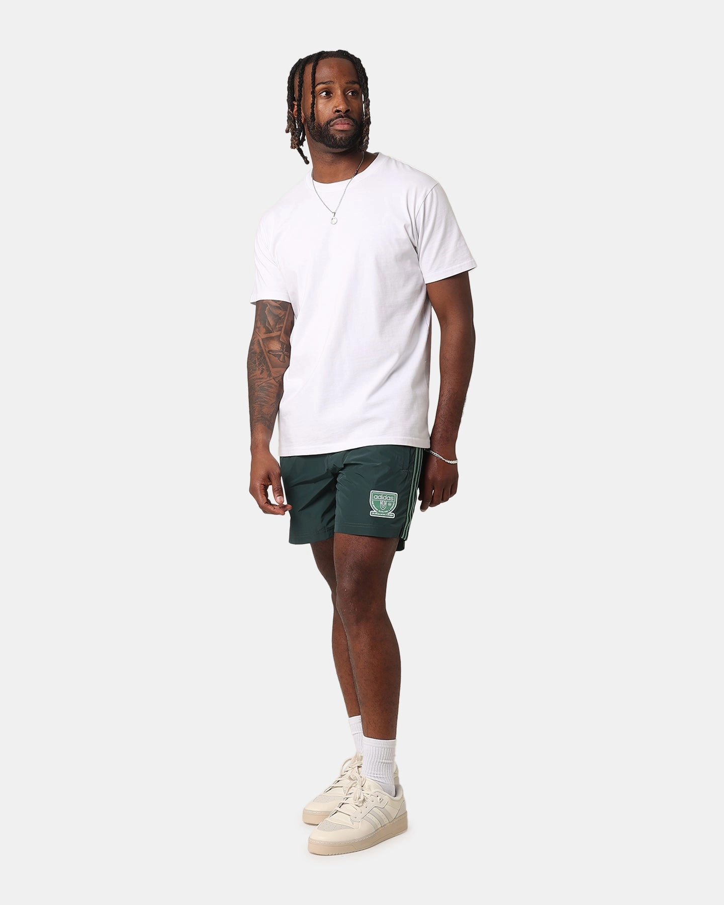 Effortless Style Adidas Graphic Sprinter Shorts Mineral Green